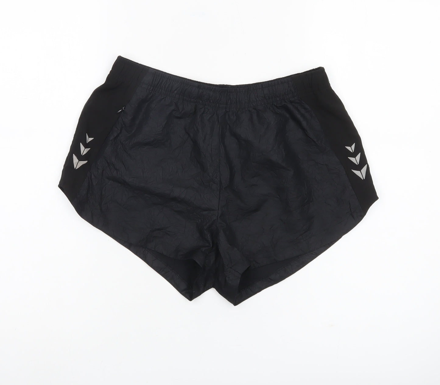 Crivit Womens Black Size 12 Athletic Running Shorts Lightweight