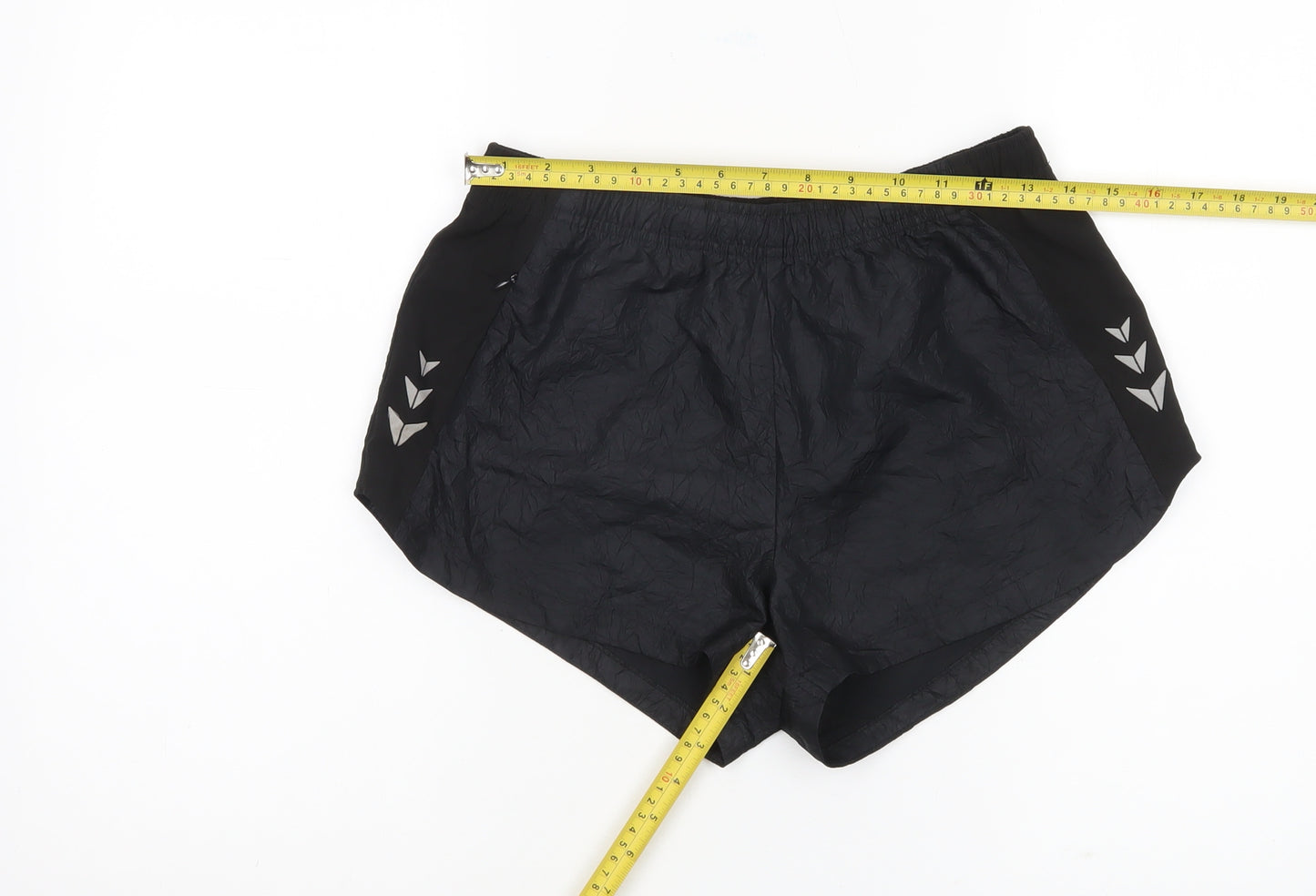 Crivit Womens Black Size 12 Athletic Running Shorts Lightweight