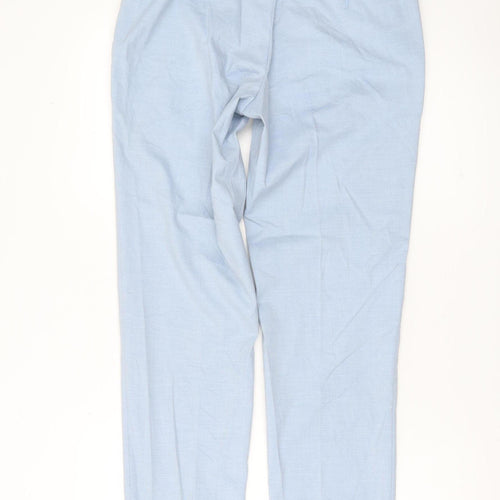 Marks and Spencer Men’s Blue Slim Fit Dress Pants 30W 30L