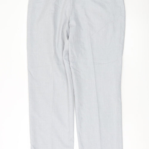 Marks and Spencer Men’s Grey 36x31 Pleated Dress Pants Trousers