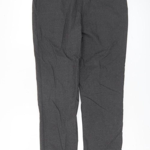 Marks and Spencer Boys Grey 16 Years Regular Fit Dress School Trousers