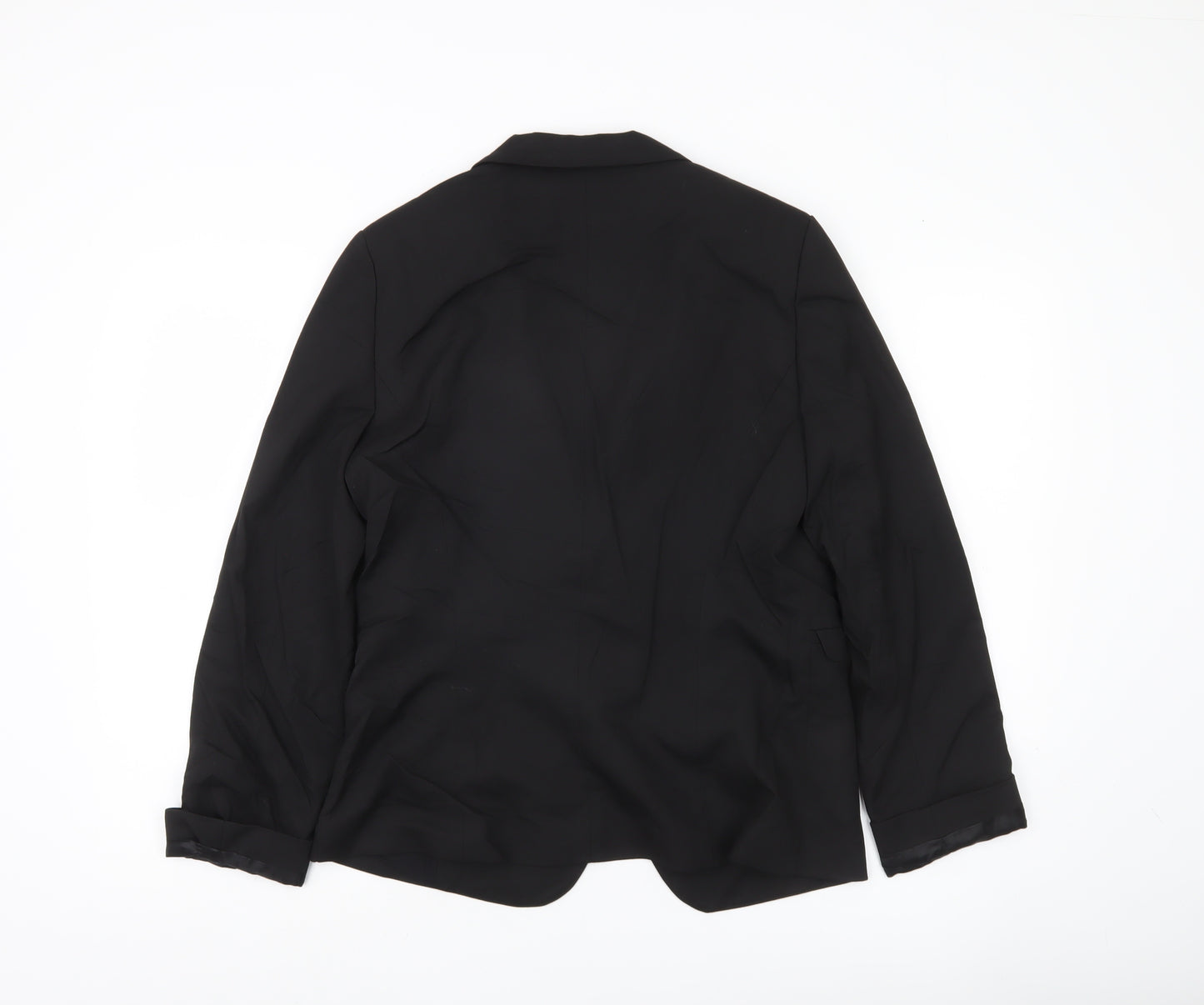 Kookai Womens Black Size 12 Classic Blazer Jacket Workwear