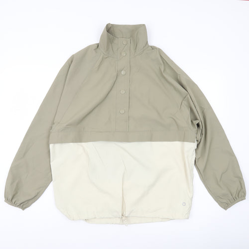 Goodmove Womens Beige Size 6 Lightweight Anorak Jacket Coat