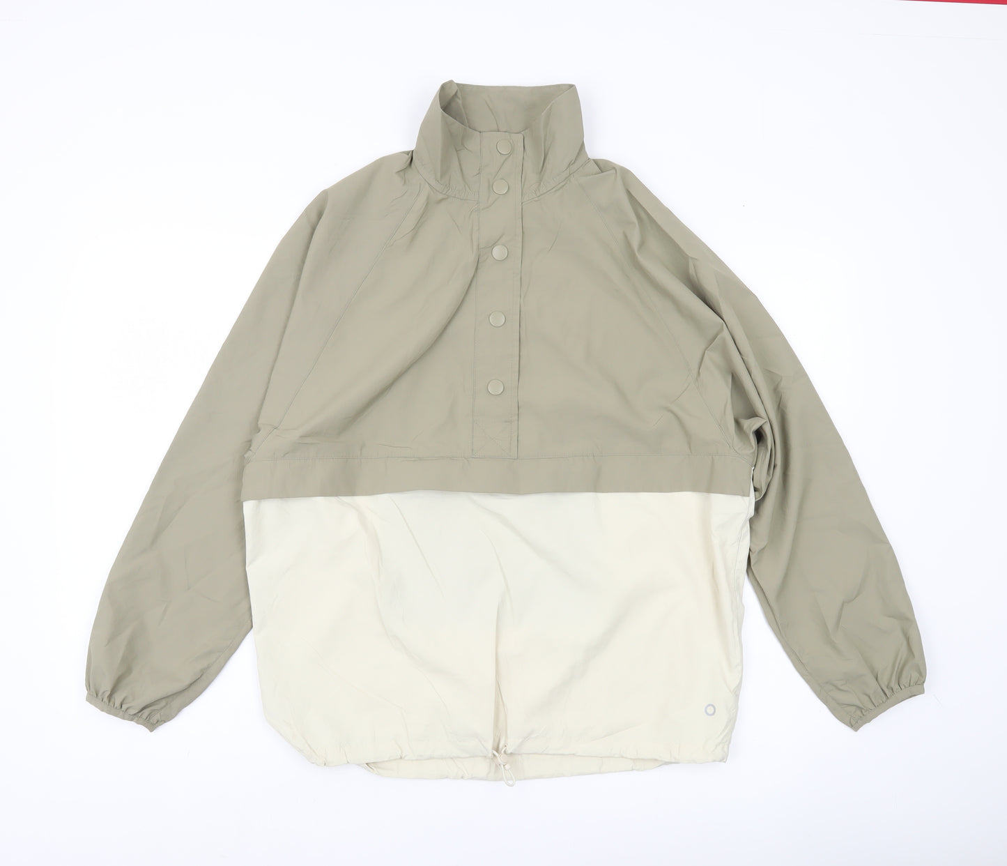 Goodmove Womens Beige Size 6 Lightweight Anorak Jacket Coat