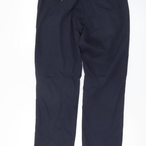 Marks and Spencer Men’s Blue Chino Trousers 32W 29L Straight Fit