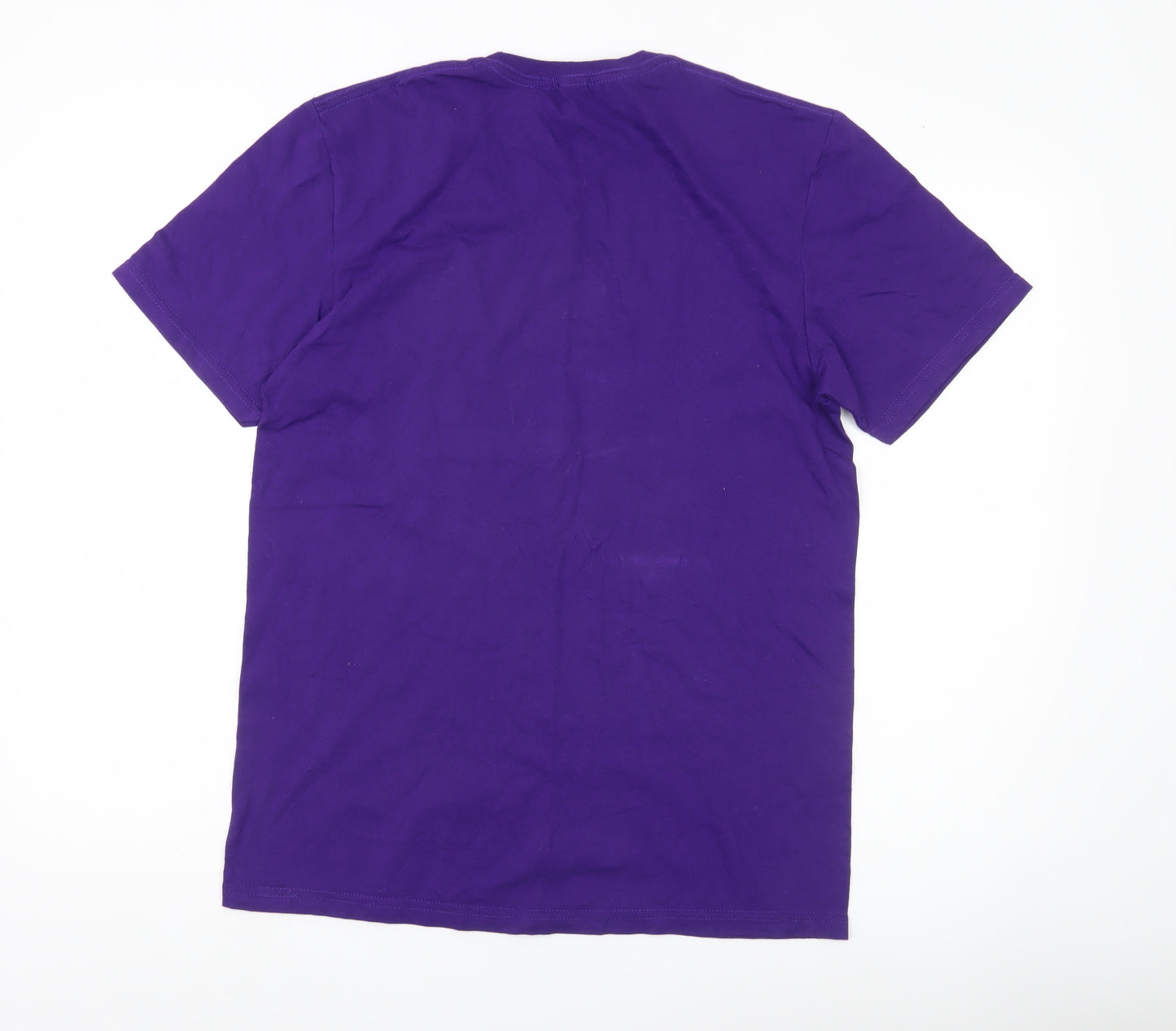 Gildan Men's Purple Medium Crew Neck Graphic Print T-Shirt Jubilee 2022
