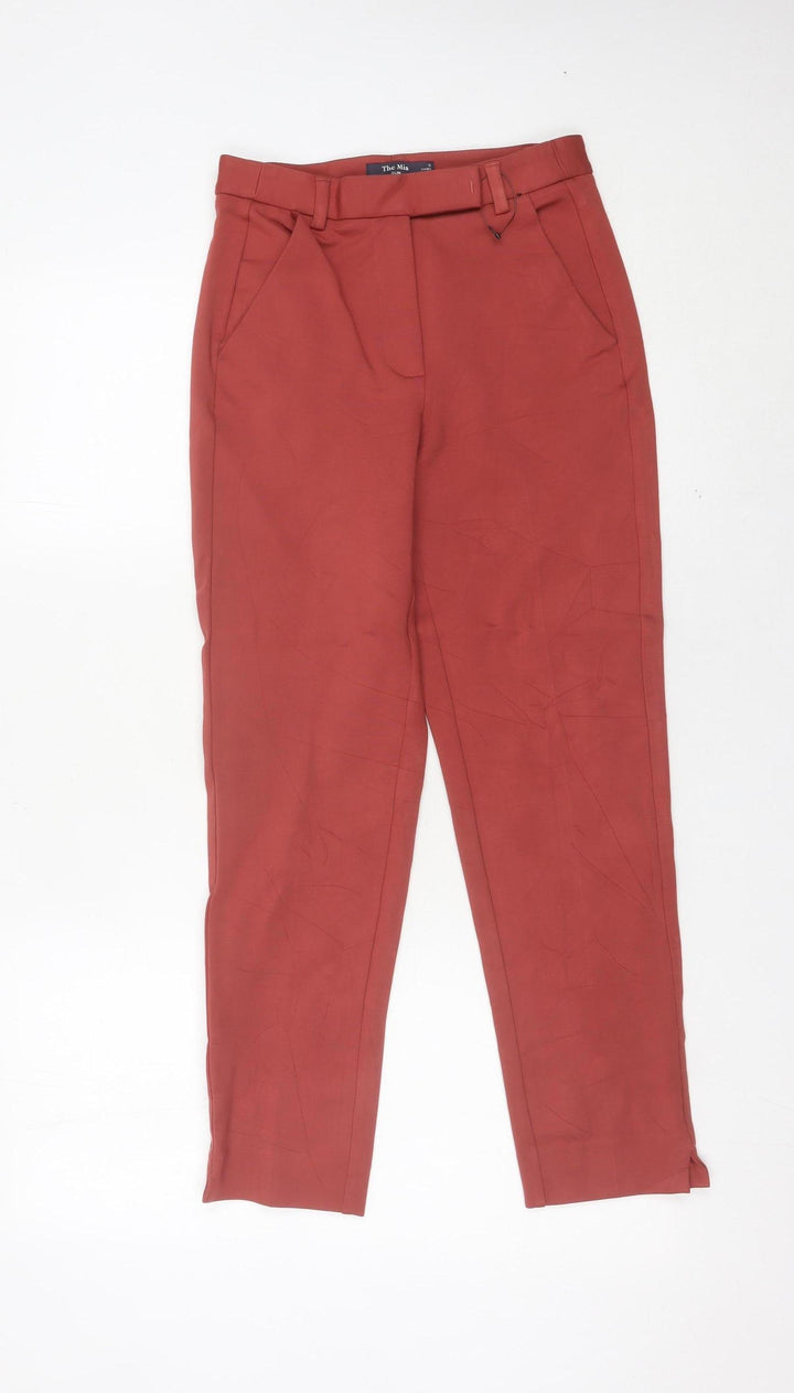 Marks and Spencer Womens Red Slim Trousers Size 6