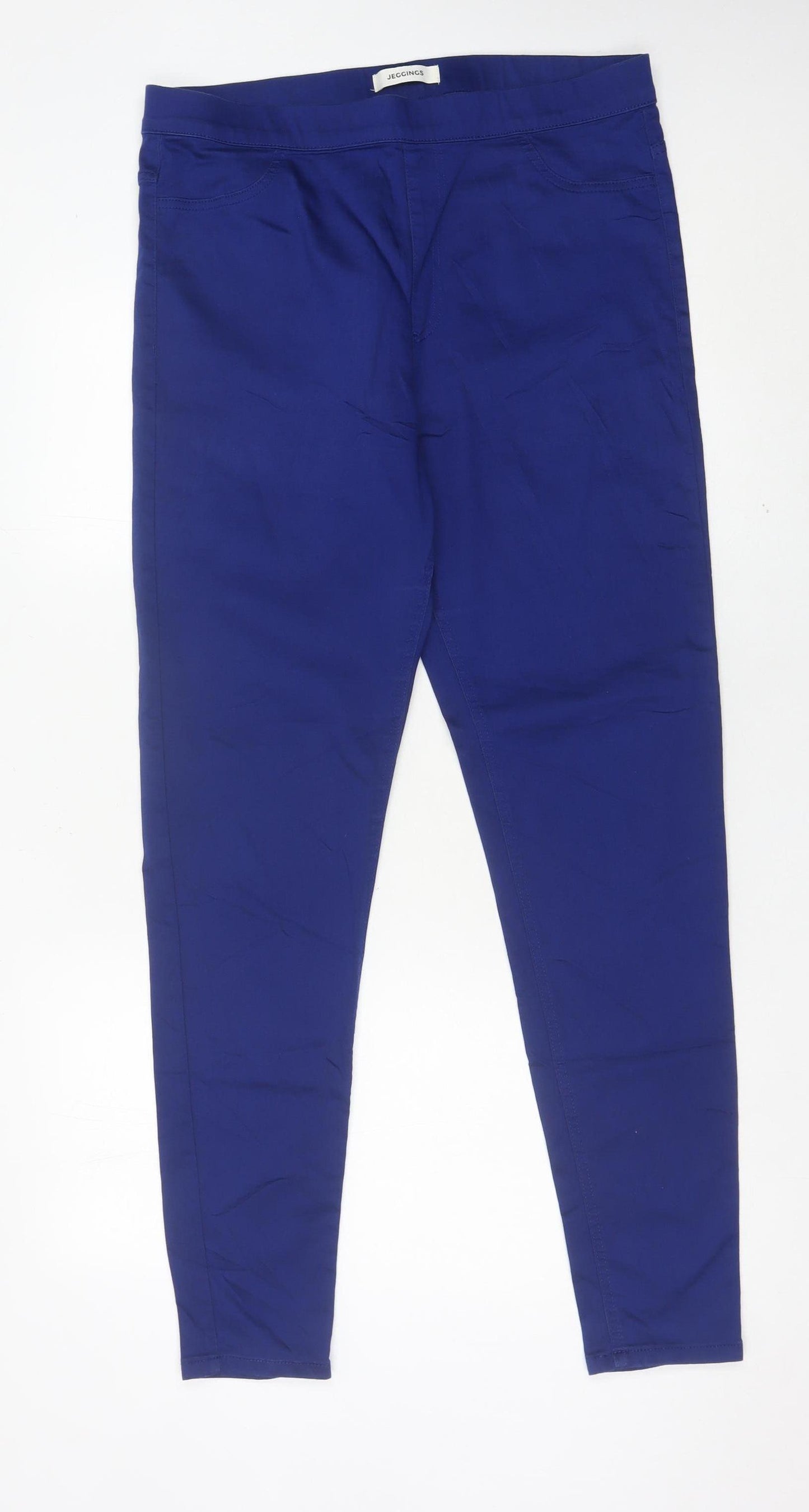 Marks and Spencer Women’s Blue Size 16 Tall Jegging Slim Fit Jeans