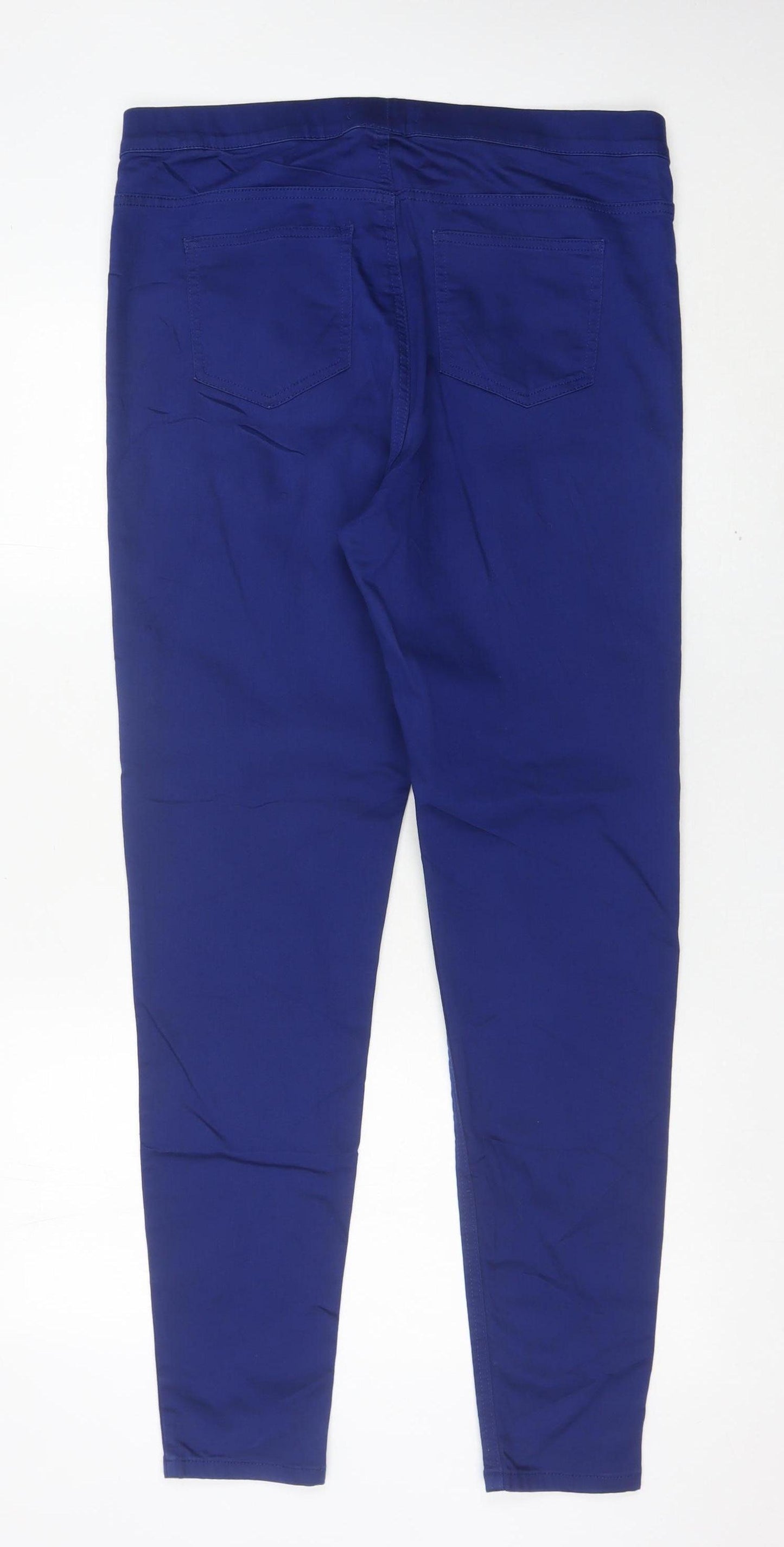 Marks and Spencer Women’s Blue Size 16 Tall Jegging Slim Fit Jeans