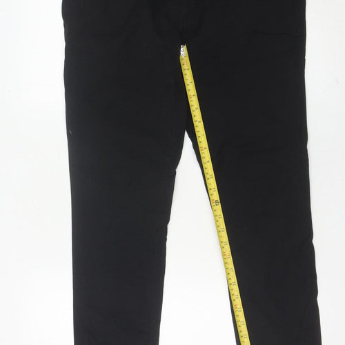 Ben Sherman Men's Black Chino Slim Fit Trousers W33 L32