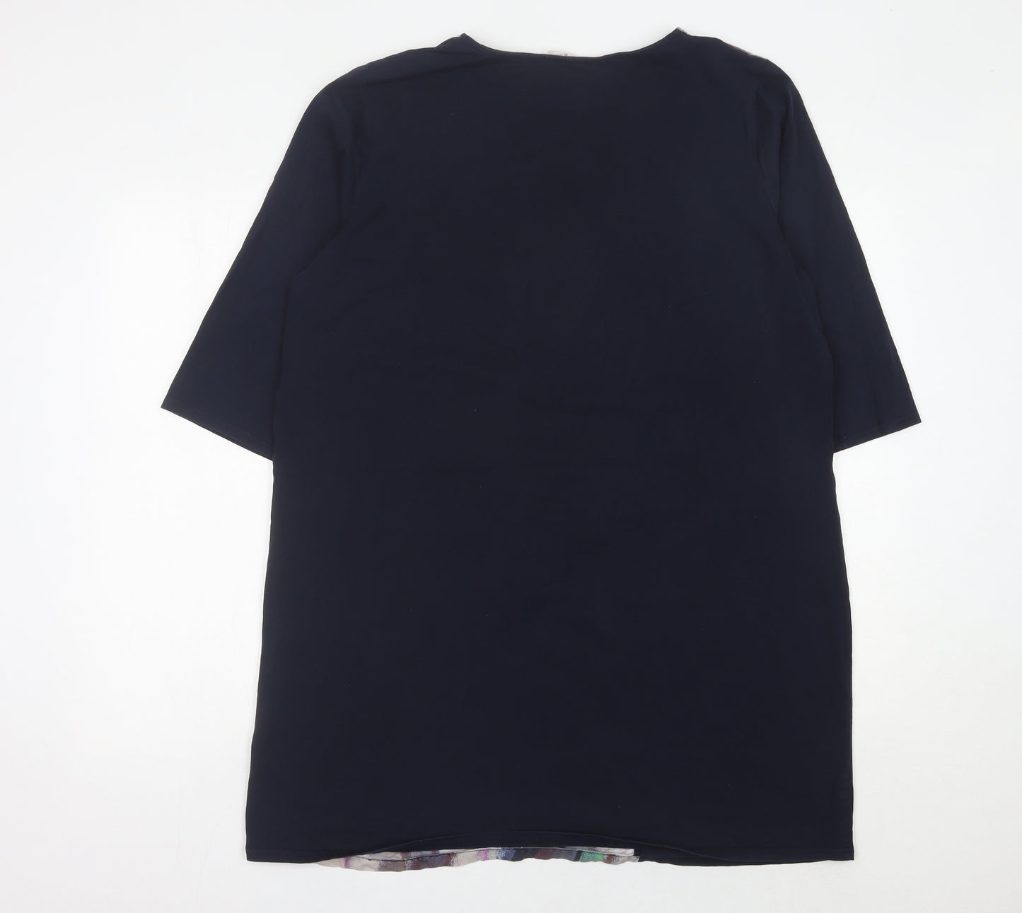 Thought Womens Multicoloured Size 18 Shift Dress Cotton Modal