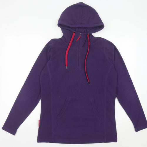 Mountain Warehouse Women’s Purple Fleece Hoodie UK 12
