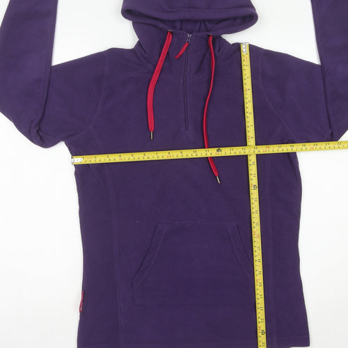 Mountain Warehouse Women’s Purple Fleece Hoodie UK 12