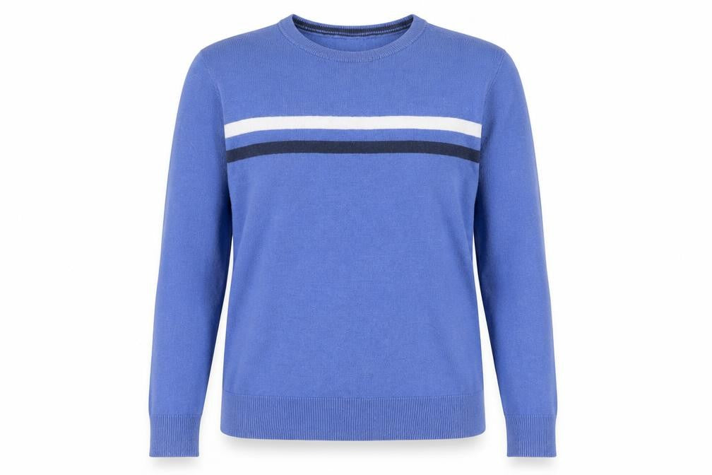Old Navy Women’s Blue Crew Neck Jumper Size 8 Cotton Blend