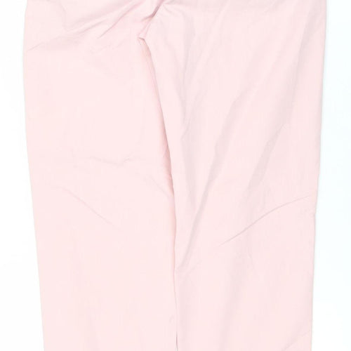 Marks and Spencer Womens Pink Chino Trousers Size 6 Regular Fit