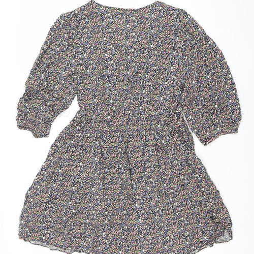 George Women’s Multicoloured Floral A-Line Knee Length Dress Size 12