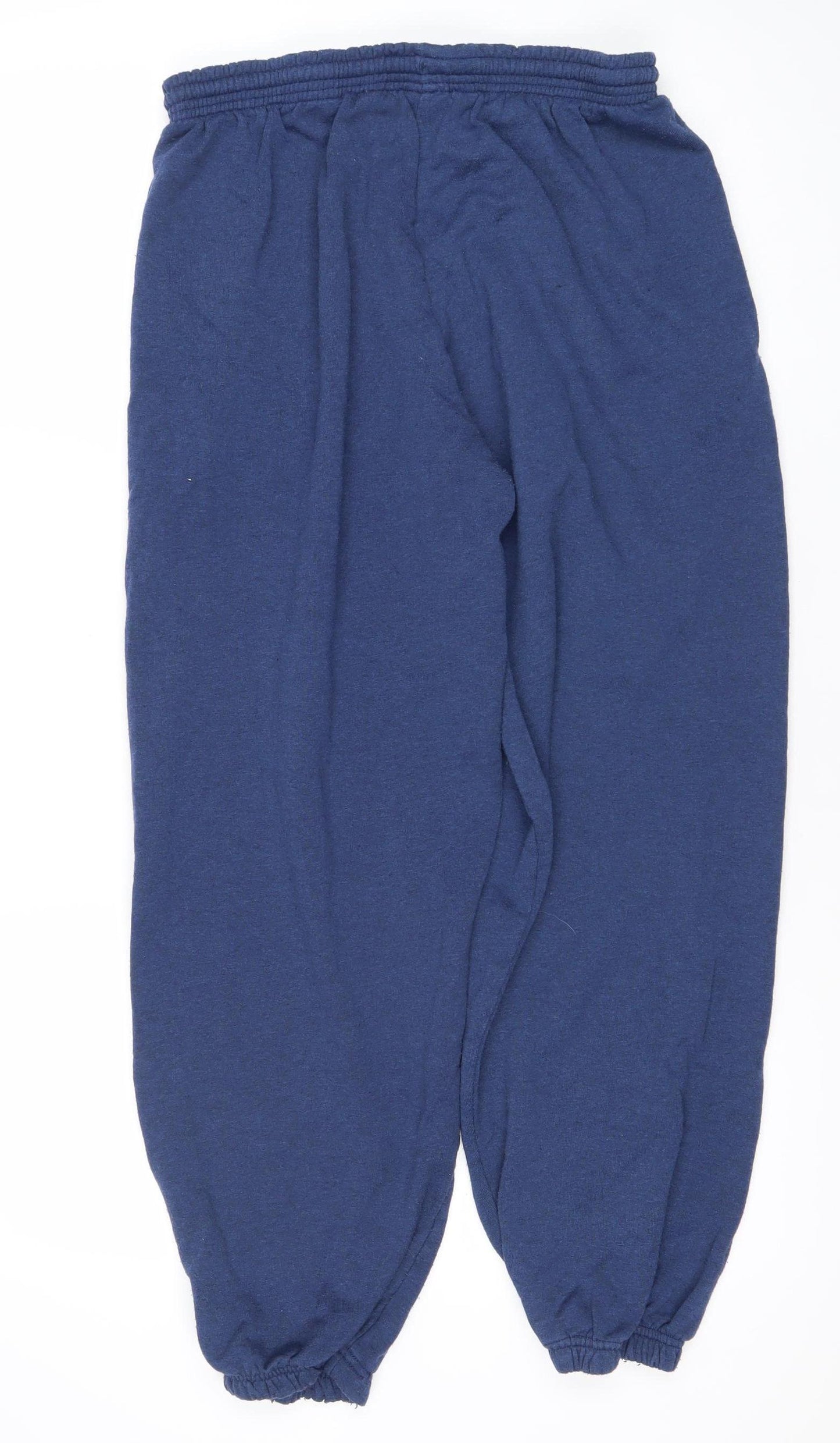 iets frans Womens Blue Sweatpants Size S Elastic Waist Tapered Joggers