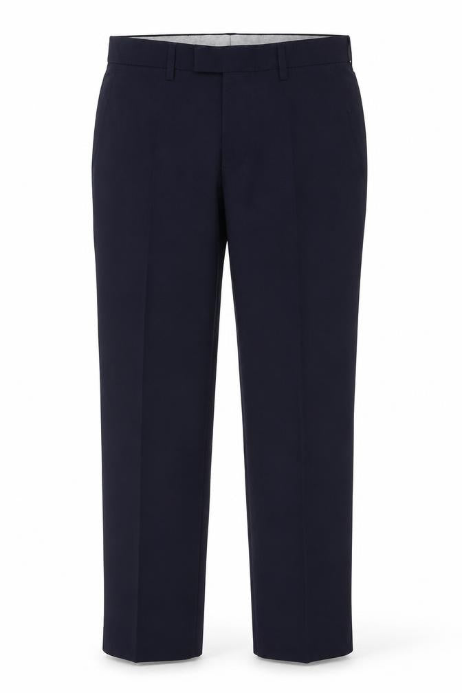 Marks and Spencer Mens Blue Slim Fit Dress Pants 30x29 Wool Blend