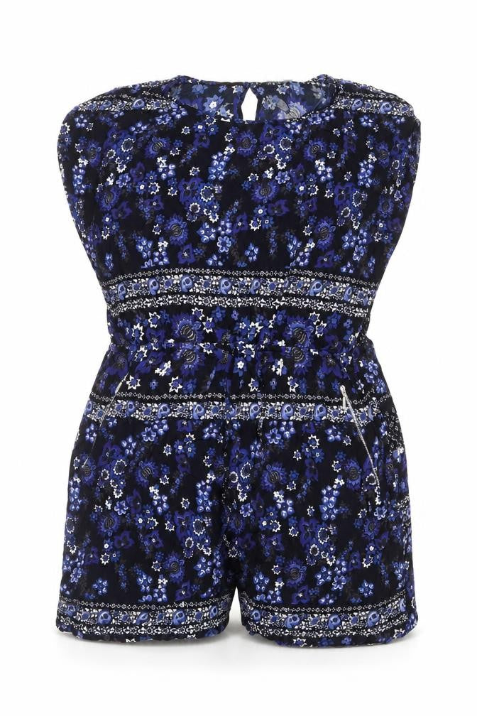 Gracech Womens Black Blue Floral Strapless Dress Size 20