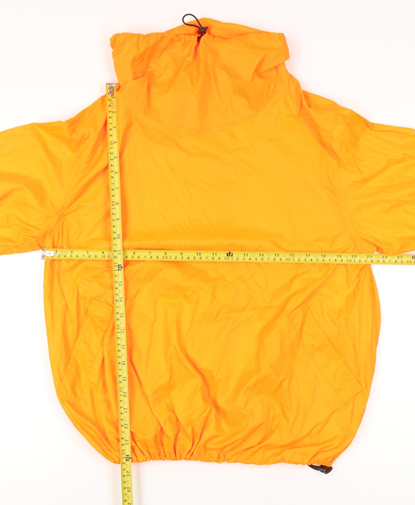 ASOS Women’s Orange Pullover Hoodie UK 8 Lightweight Casual