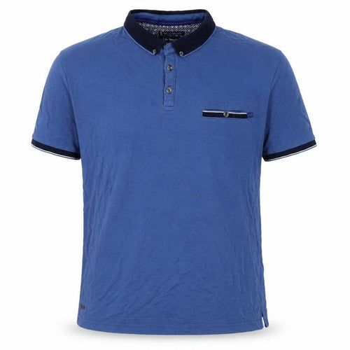 Le Shark Men’s Blue Polo Shirt Size L Short Sleeve Collared Casual