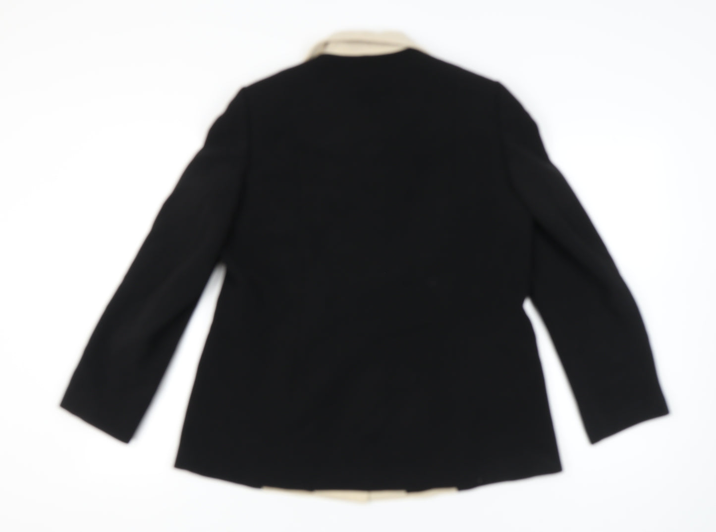 Windsmoor Women’s Black Beige Colourblock Blazer Jacket UK 16