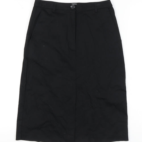 La Redoute Womens Black Size 8 Pencil Skirt Workwear Business