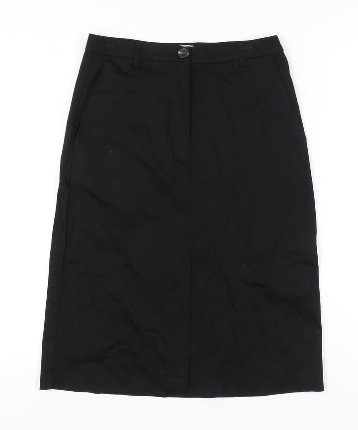 La Redoute Womens Black Size 8 Pencil Skirt Workwear Business