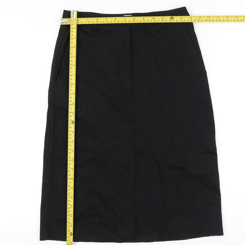 La Redoute Womens Black Size 8 Pencil Skirt Workwear Business