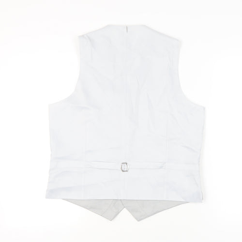 Marks and Spencer Men’s Grey Waistcoat XL 42in Chest Regular Fit
