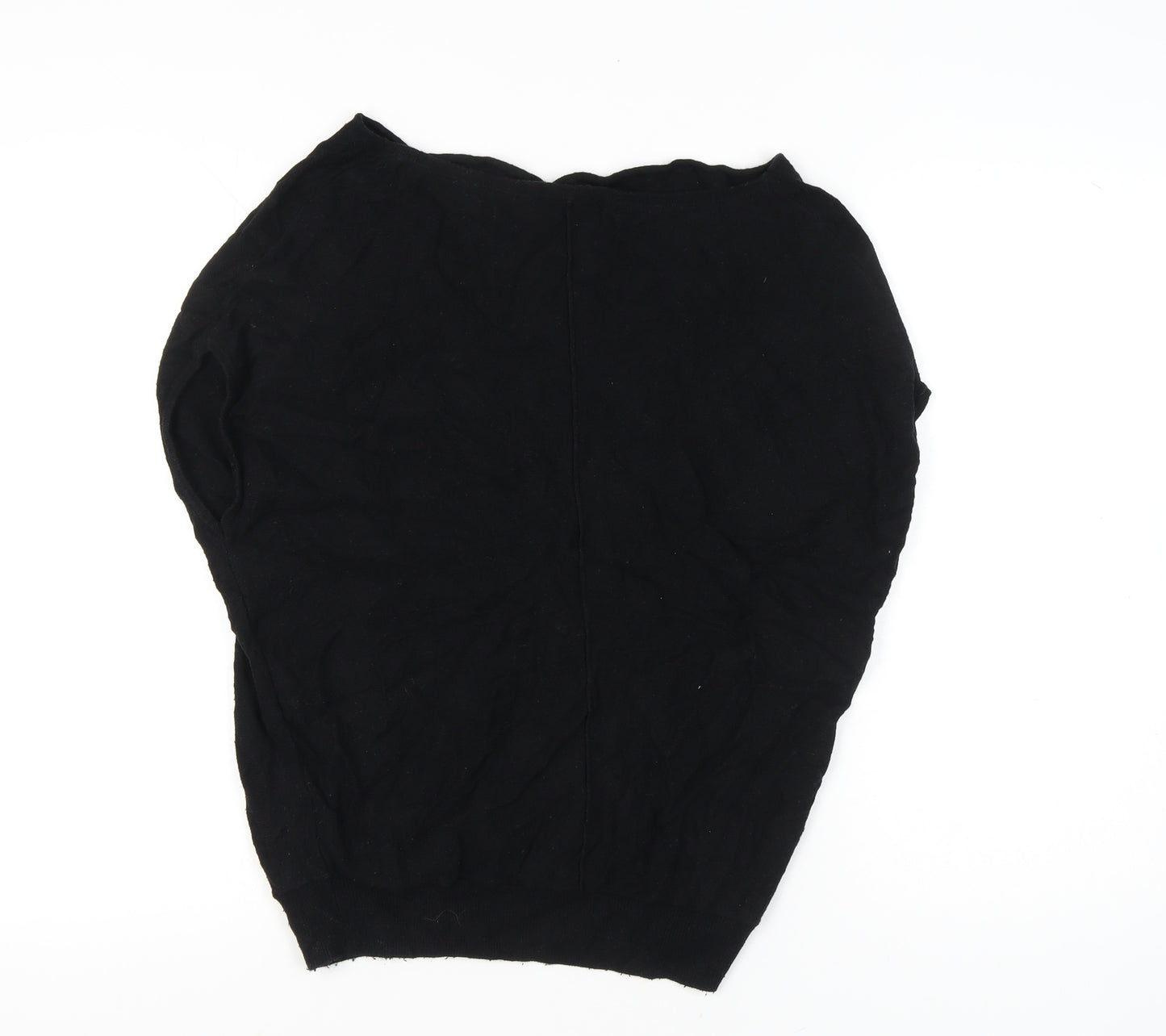 Mint Velvet Women’s Black Small Crew Neck Pullover Jumper