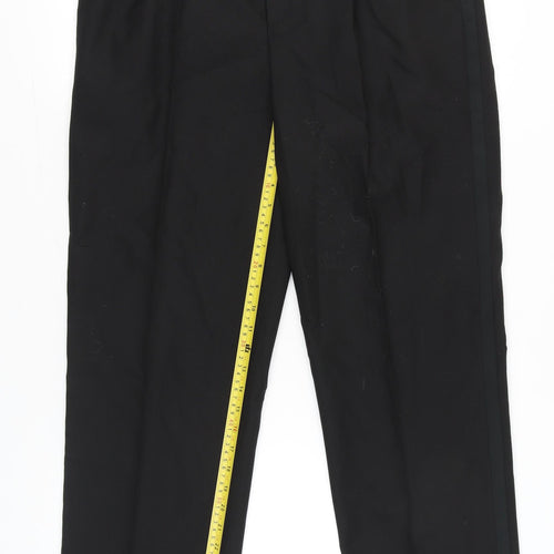 Armando Men’s Black Dress Pants 34W 31L Wool Blend Formal Trousers