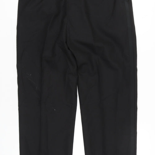 Armando Men’s Black Dress Pants 34W 31L Wool Blend Formal Trousers