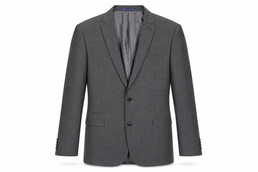 Next Men’s Grey 42L Blazer Jacket Wool Blend Formal