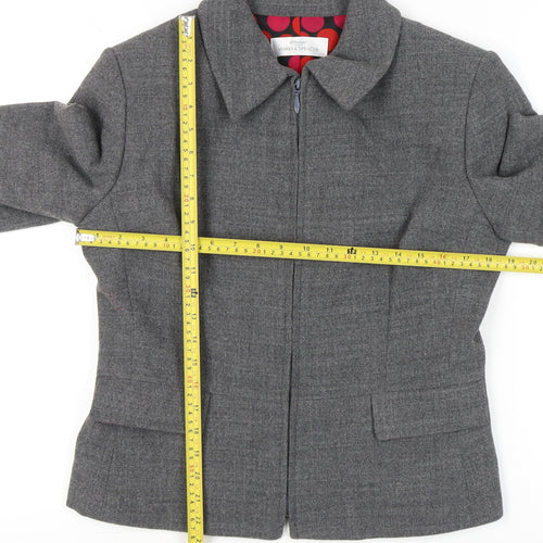 Marks and Spencer Women’s Grey Wool Blend Suit Jacket UK 12