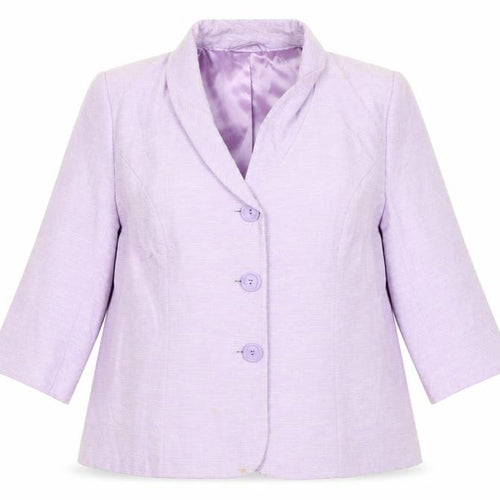 Eastex Women’s Purple Shawl Collar Suit Jacket Size 20 Regular