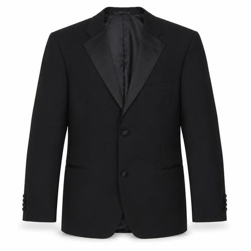 Taylor & Wright Men's Black 38R Shawl Lapel Suit Jacket