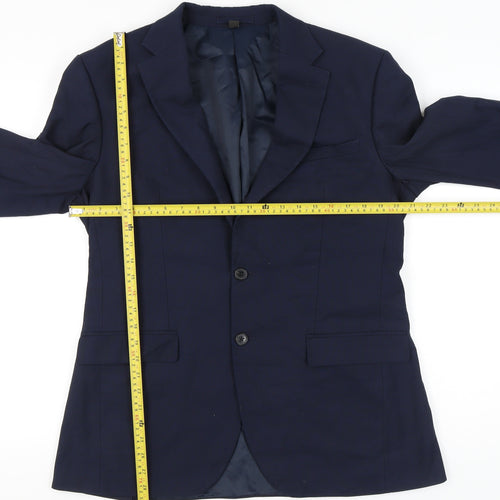 Marks and Spencer Women’s Blue Suit Jacket Size L 40in Chest