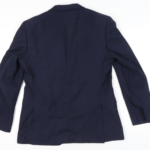 Marks and Spencer Women’s Blue Suit Jacket Size L 40in Chest
