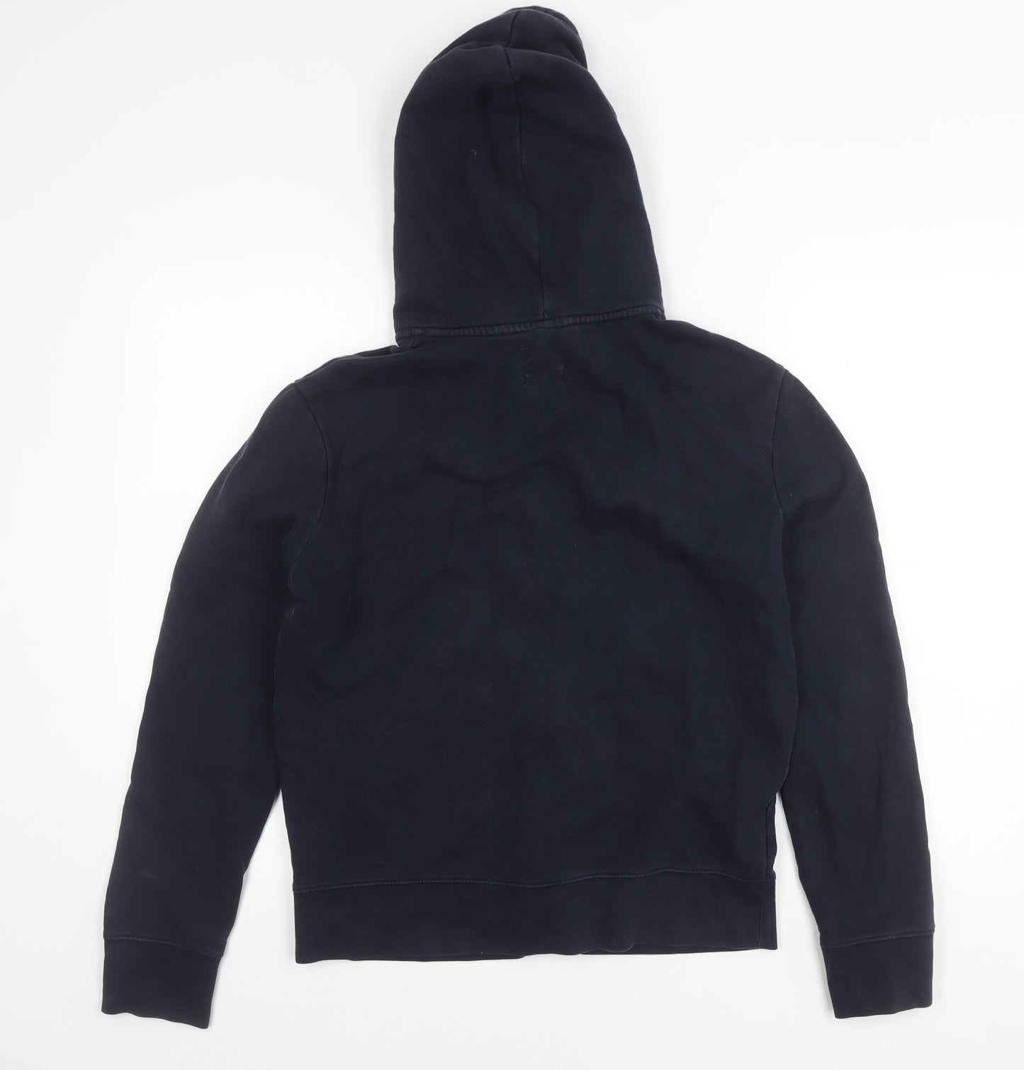 Marks and Spencer Men’s Dark Navy Small Full Zip Hoodie Jacket Cotton 35"-37"