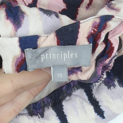 Principles Women’s Multicoloured Knee Length Shift Dress Size 10