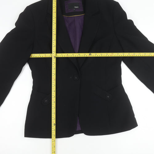 Next Womens Black Size 12 Suit Jacket Blazer Workwear Formal