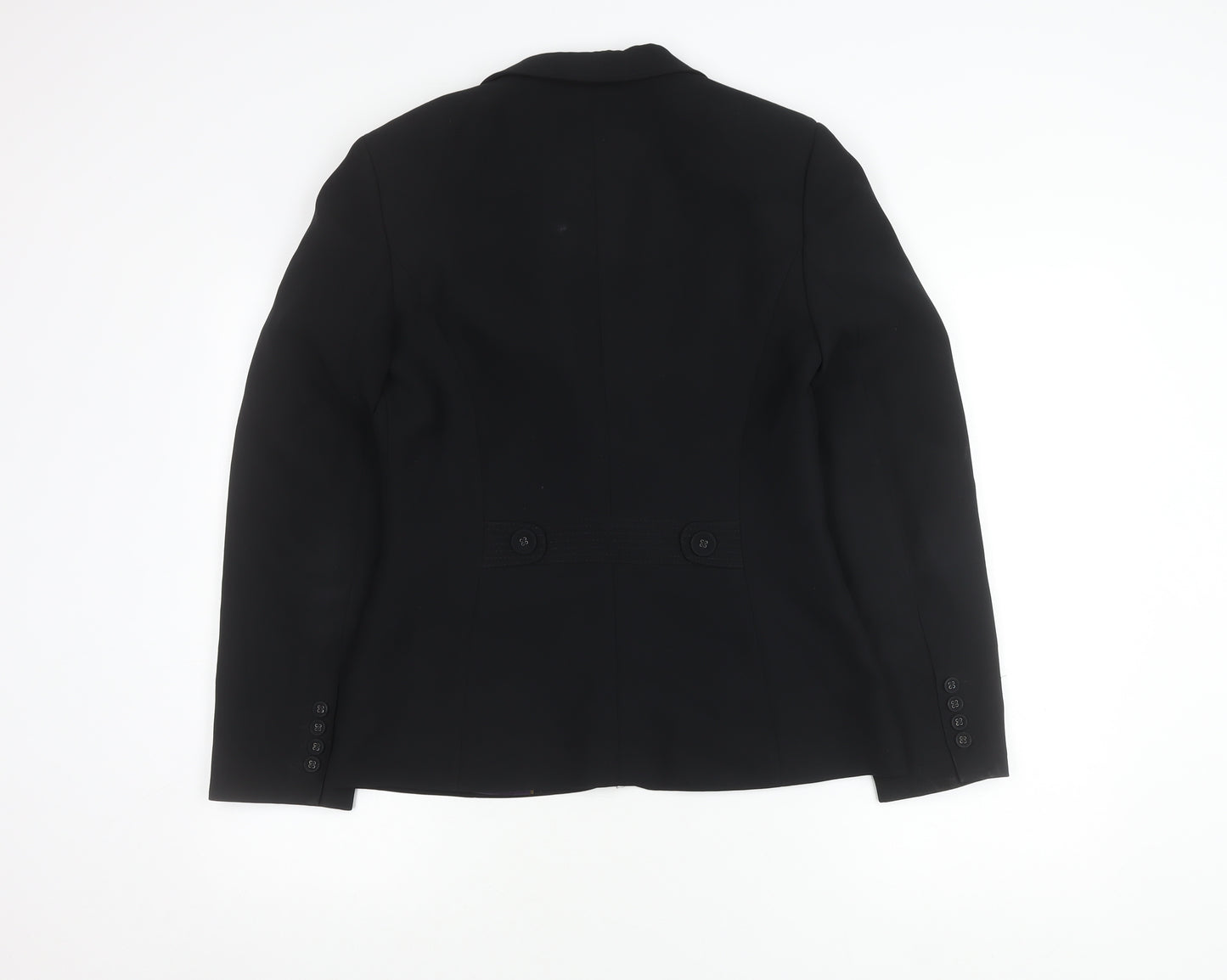 Next Womens Black Size 12 Suit Jacket Blazer Workwear Formal