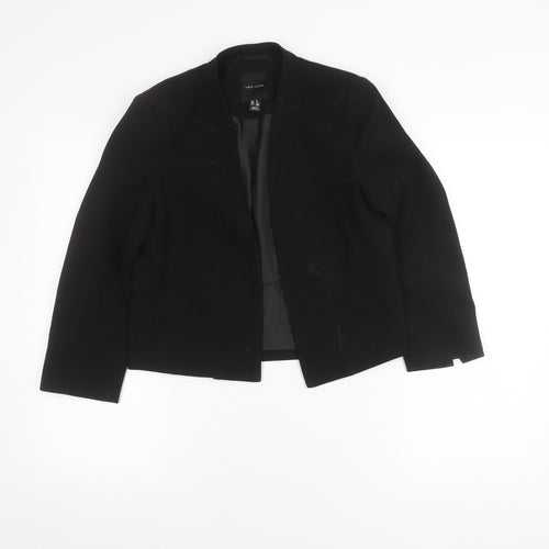 New Look Women's Black Size 8 Blazer Jacket Tailored Workwear