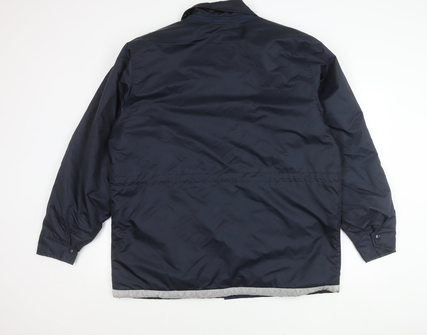 ADA Men's Blue XL Workwear Jacket Reflective Pockets Winter