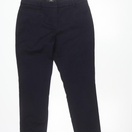 Next Mens Black Slim Fit Dress Pants Trousers L 40 Formal Workwear