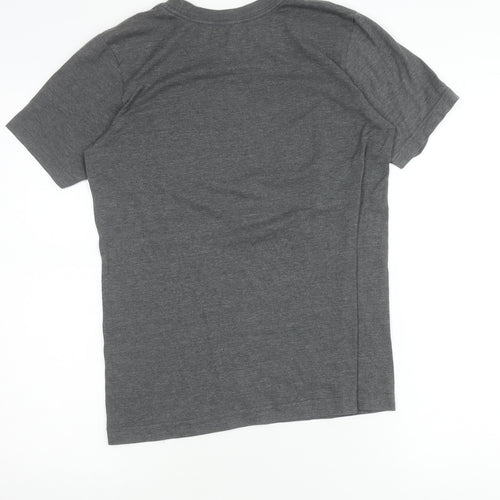Genuine Merchandise Boys Grey MLB Baseball Logo T-Shirt Size 14-16 Years