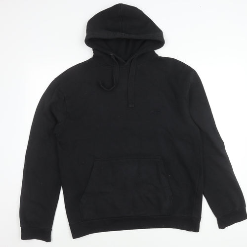 Iron Mountain Men's Black Pullover Hoodie L Fleece Workwear