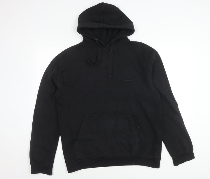 Iron Mountain Men's Black Pullover Hoodie L Fleece Workwear