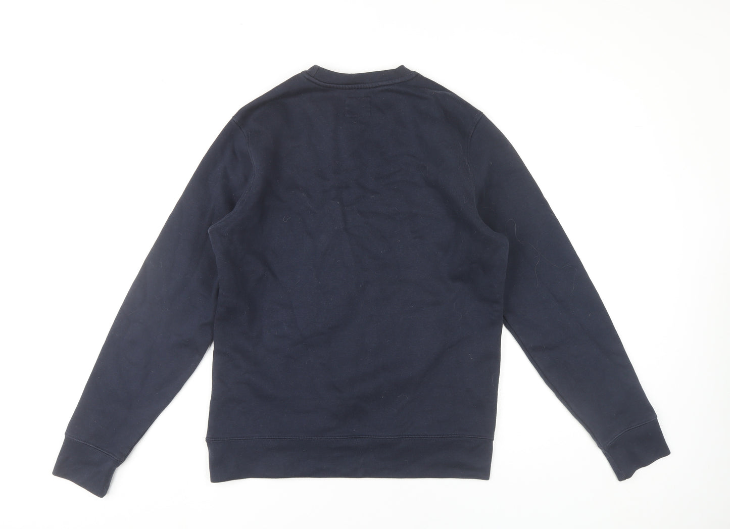 Champion Men’s Blue Small Pullover Sweatshirt Crew Neck Logo
